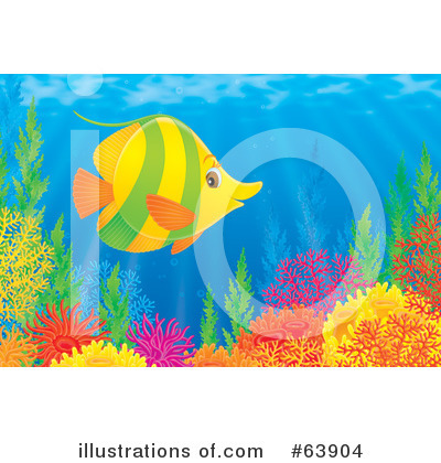 Royalty-Free (RF) Fish Clipart Illustration by Alex Bannykh - Stock Sample #63904