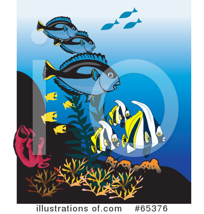 Clown Fish Clipart #65376 by Dennis Holmes Designs