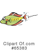 Fish Clipart #65383 by Dennis Holmes Designs