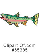 Fish Clipart #65385 by Dennis Holmes Designs