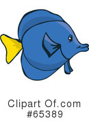 Fish Clipart #65389 by Dennis Holmes Designs