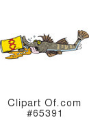 Fish Clipart #65391 by Dennis Holmes Designs