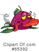 Fish Clipart #65392 by Dennis Holmes Designs