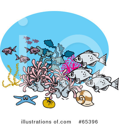 Starfish Clipart #65396 by Dennis Holmes Designs
