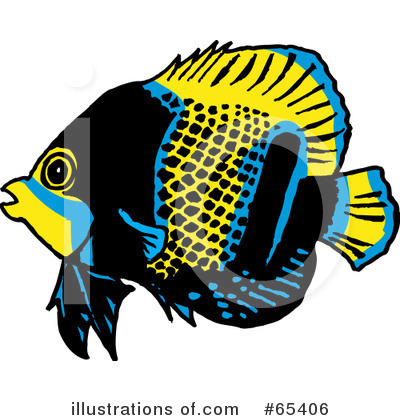 Royalty-Free (RF) Fish Clipart Illustration by Dennis Holmes Designs - Stock Sample #65406