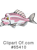 Fish Clipart #65410 by Dennis Holmes Designs