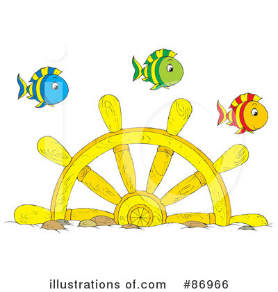 Royalty-Free (RF) Fish Clipart Illustration by Alex Bannykh - Stock Sample #86966