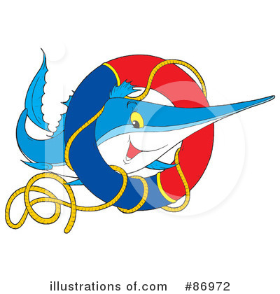 Royalty-Free (RF) Fish Clipart Illustration by Alex Bannykh - Stock Sample #86972