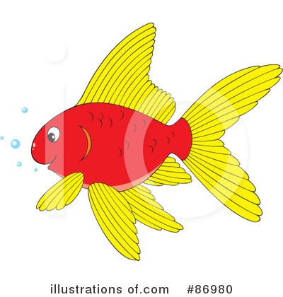 Royalty-Free (RF) Fish Clipart Illustration by Alex Bannykh - Stock Sample #86980
