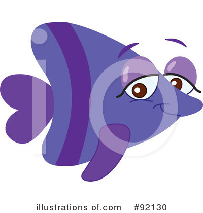 Royalty-Free (RF) Fish Clipart Illustration by yayayoyo - Stock Sample #92130