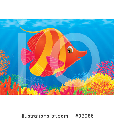 Royalty-Free (RF) Fish Clipart Illustration by Alex Bannykh - Stock Sample #93986