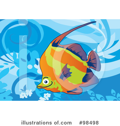 Royalty-Free (RF) Fish Clipart Illustration by mayawizard101 - Stock Sample #98498