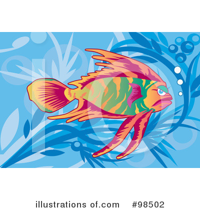 Royalty-Free (RF) Fish Clipart Illustration by mayawizard101 - Stock Sample #98502