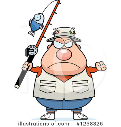 Fisherman Clipart #1258326 by Cory Thoman
