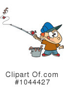 Fishing Clipart #1044427 by toonaday