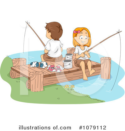 Royalty-Free (RF) Fishing Clipart Illustration by BNP Design Studio - Stock Sample #1079112