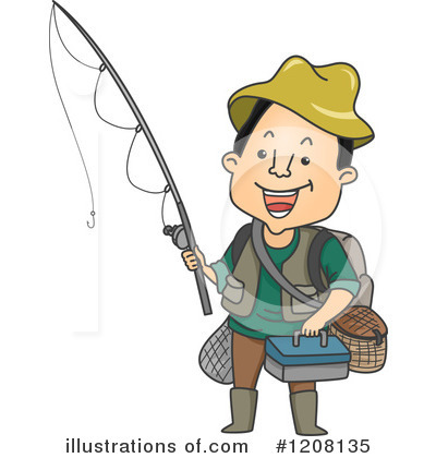 Royalty-Free (RF) Fishing Clipart Illustration by BNP Design Studio - Stock Sample #1208135