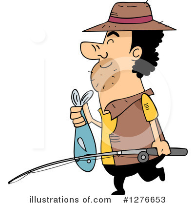 Royalty-Free (RF) Fishing Clipart Illustration by BNP Design Studio - Stock Sample #1276653