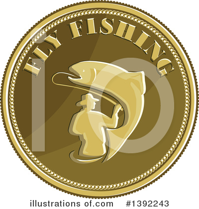 Royalty-Free (RF) Fishing Clipart Illustration by patrimonio - Stock Sample #1392243