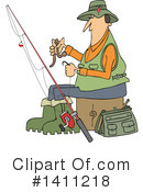 Fishing Clipart #1411218 by djart