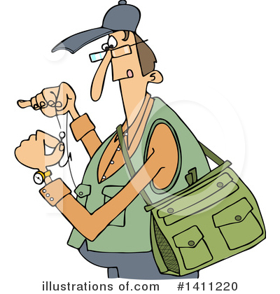 Fisherman Clipart #1411220 by djart