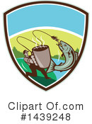 Fishing Clipart #1439248 by patrimonio