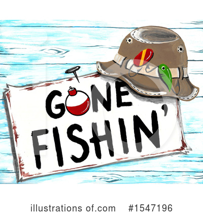 Gone Fishing Clipart #1547196 by LoopyLand