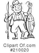 Fishing Clipart #210020 by BestVector