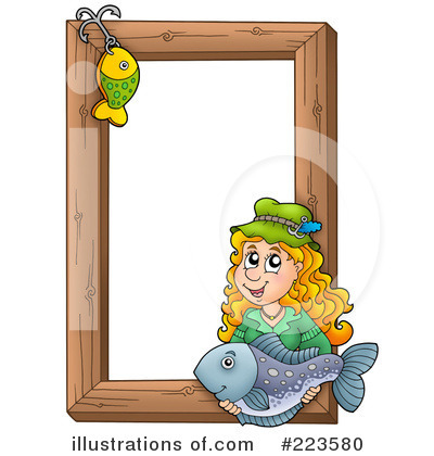 Royalty-Free (RF) Fishing Clipart Illustration by visekart - Stock Sample #223580