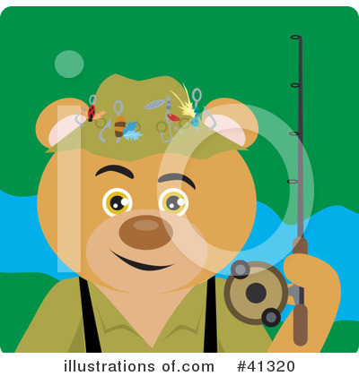 Bear Character Clipart #41320 by Dennis Holmes Designs