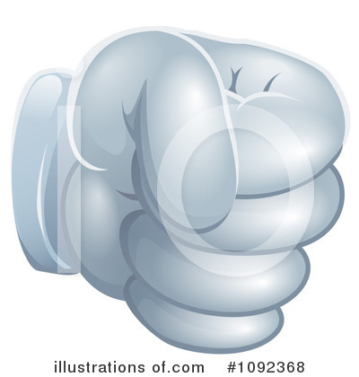 Royalty-Free (RF) Fist Clipart Illustration by AtStockIllustration - Stock Sample #1092368