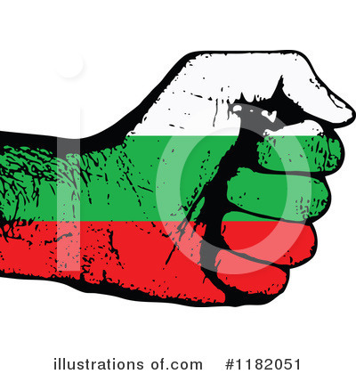 Bulgarian Flag Clipart #1182051 by Andrei Marincas