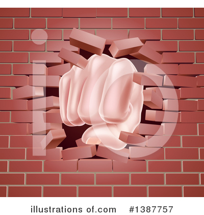 Royalty-Free (RF) Fist Clipart Illustration by AtStockIllustration - Stock Sample #1387757