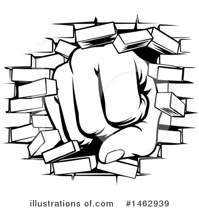Royalty-Free (RF) Fist Clipart Illustration by AtStockIllustration - Stock Sample #1462939