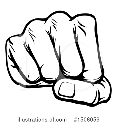 Royalty-Free (RF) Fist Clipart Illustration by AtStockIllustration - Stock Sample #1506059