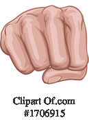Fist Clipart #1706915 by AtStockIllustration
