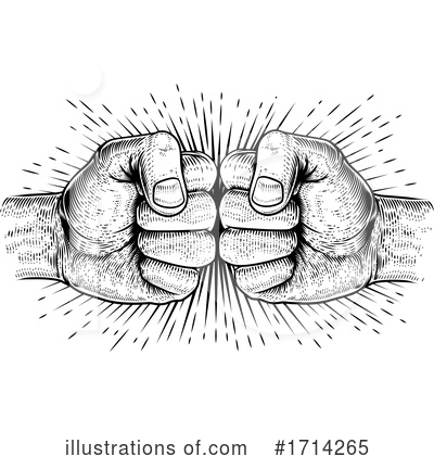 Royalty-Free (RF) Fist Clipart Illustration by AtStockIllustration - Stock Sample #1714265