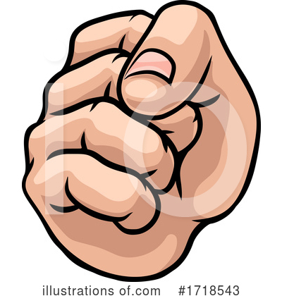 Royalty-Free (RF) Fist Clipart Illustration by AtStockIllustration - Stock Sample #1718543