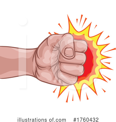 Royalty-Free (RF) Fist Clipart Illustration by AtStockIllustration - Stock Sample #1760432