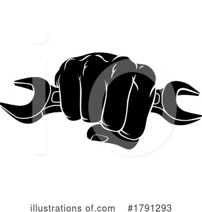 Royalty-Free (RF) Fist Clipart Illustration by AtStockIllustration - Stock Sample #1791293