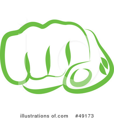 Royalty-Free (RF) Fist Clipart Illustration by Prawny - Stock Sample #49173