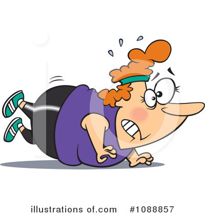 Pushups Clipart #1088857 by toonaday