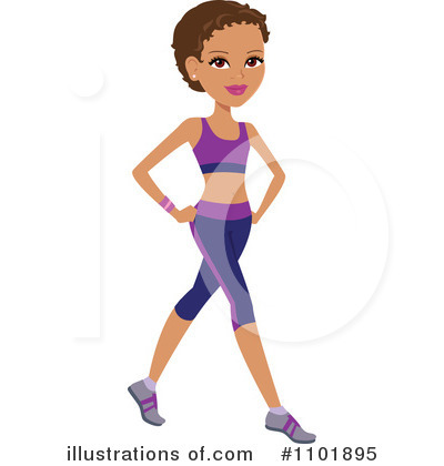 Royalty-Free (RF) Fitness Clipart Illustration by Monica - Stock Sample #1101895