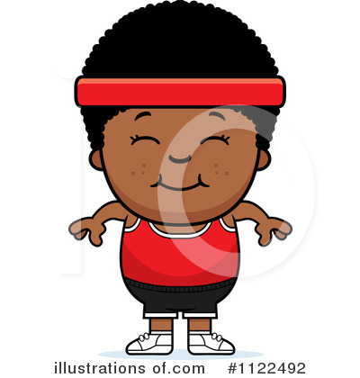 Black Boy Clipart #1122492 by Cory Thoman