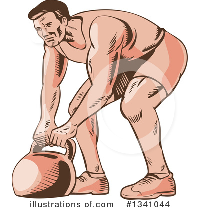 Royalty-Free (RF) Fitness Clipart Illustration by patrimonio - Stock Sample #1341044