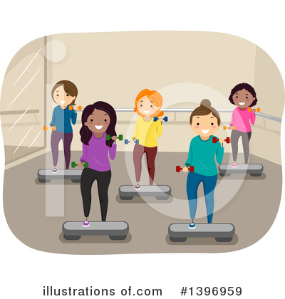 Royalty-Free (RF) Fitness Clipart Illustration by BNP Design Studio - Stock Sample #1396959