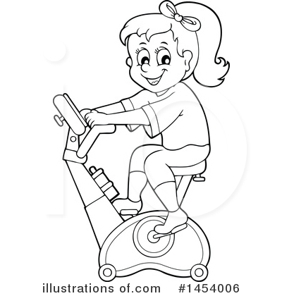 Cycling Clipart #1454006 by visekart