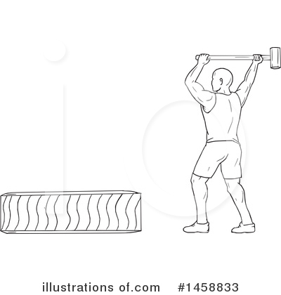 Royalty-Free (RF) Fitness Clipart Illustration by patrimonio - Stock Sample #1458833