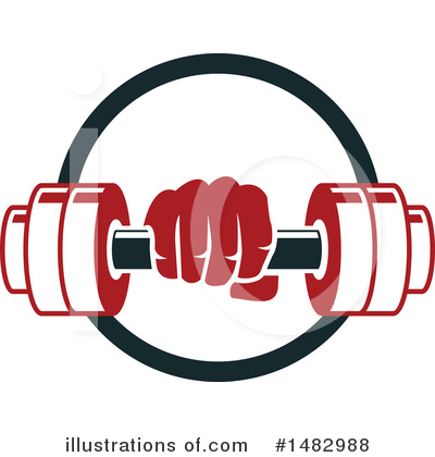 Royalty-Free (RF) Fitness Clipart Illustration by Vector Tradition SM - Stock Sample #1482988