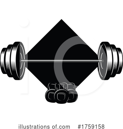Kettlebell Clipart #1759158 by Vector Tradition SM